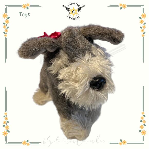 Our Generation Battat Pucci Pup Schnauzer Plush Stuffed Animal 10" Inch - Picture 1 of 4